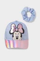 Minnie Mouse - set - gorra y coletero - 2 piezas