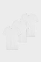 Multipack 3er - T-Shirt - Feinripp - Bio-Baumwolle