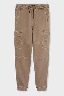 Bărbați - CLOCKHOUSE - pantaloni cargo - slim fit