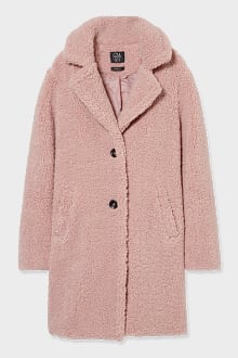 Sale - CLOCKHOUSE - teddy fur coat