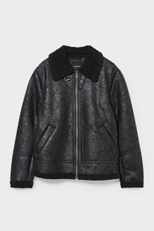 Men - CLOCKHOUSE - jacket - faux leather