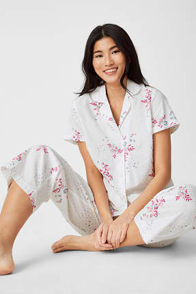Pyjama - gebloemd