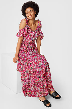 Dress - Tencel™ - floral