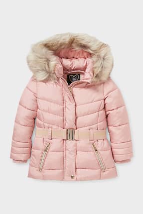 Urban Classics Mädchen Jacke Girls Hooded Puffer Jacket Größen 110/116-158/164 gefüttert Winterjacke Daunenjacke erhältlich in 2 Farben Urban Classics Mädchen Jacke Girls Hooded Puffer Jacket Größen 110/116-158/164 gefüttert Winterjacke Daunenjacke erhältlich in 2 Farben