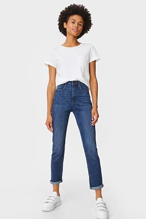 High waist jeans c&a clearance