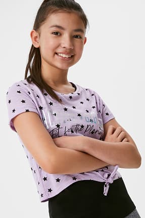 CityComfort Magliette Maniche Corte T Shirt Bambina 7-15 Anni Gaming Merchandise