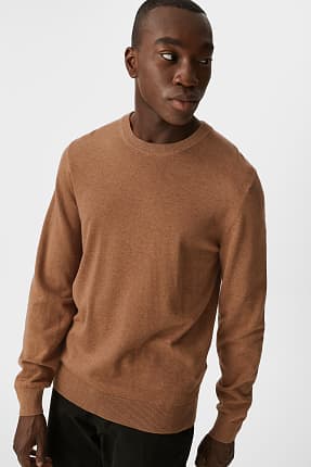 Sweter z delikatnej włóczki - bawełna bio