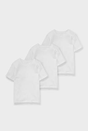 Snyemio Maglietta Manica Corta Cotone Bambino T-Shirt Cartone Animato Estate 1-6 Anni Pacco da 3 Snyemio Maglietta Manica Corta Cotone Bambino T-Shirt Cartone Animato Estate 1-6 Anni Pacco da 3