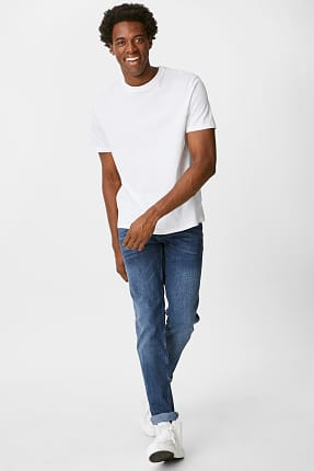 Slim jeans - materiał z recyklingu