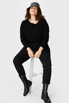 vaqueros tallas grandes c&a