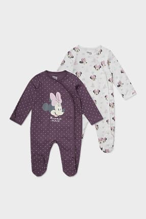 Pack de 2 - Minnie Mouse - pijamas para bebé