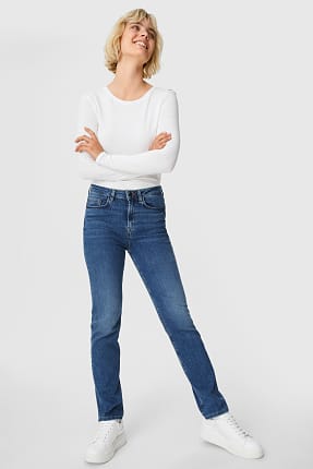 High waist jeans c&a clearance