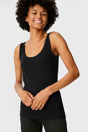 basic black shirt womens