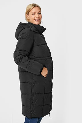 maternity puffer winter coat