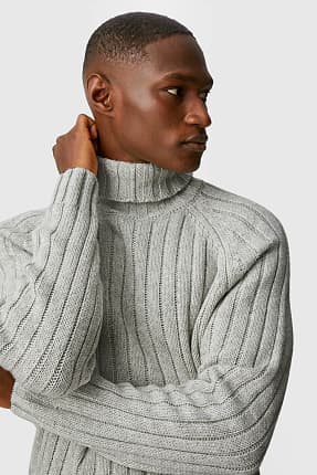 polo neck sweater