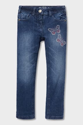Skinny jeans - ciepłe dżinsy