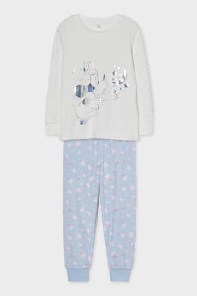 Minnie Mouse - pyjama - 2 pièces - finition brillante
