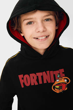 red fortnite hoodie