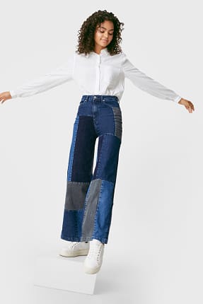 CLOCKHOUSE - wide leg jeans