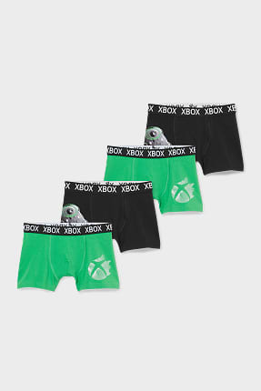 Set van 4 - Xbox - boxershort - biokatoen