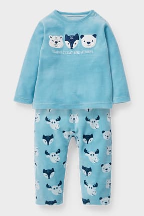 Pijama para bebé - algodón orgánico - 2 piezas