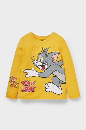 Tom e Jerry - maglia a maniche lunghe