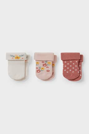 Multipack of 3 - baby socks