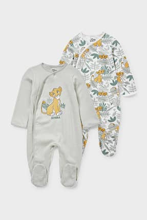 Pack de 2 - El Rey León - pijamas para bebé