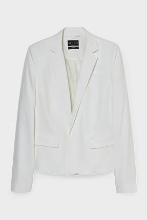 Business blazer with shoulder pads - recycled