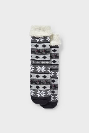 Weihnachts-Anti-Rutsch-Socken