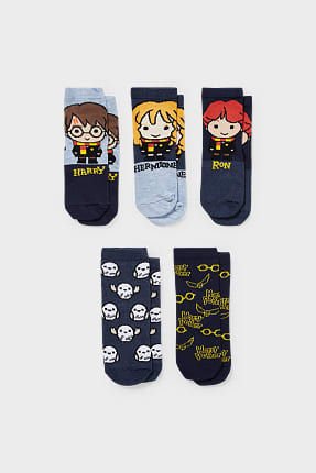 Confezione da 5 - Harry Potter - calzini