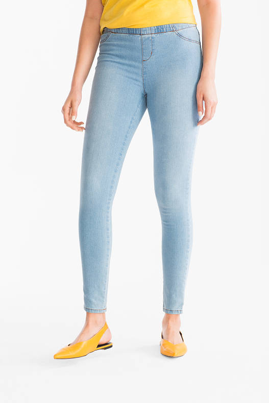 jegging bleu clair