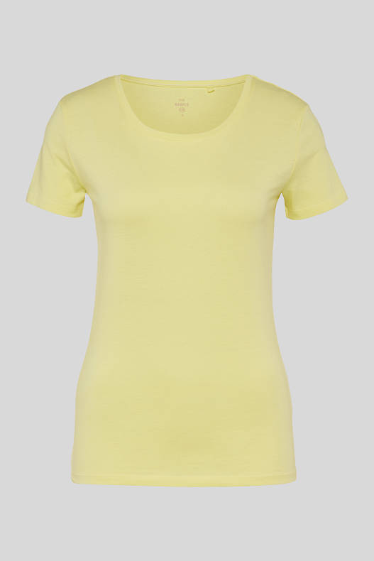Basic T-shirt - biokatoen | C\u0026A
