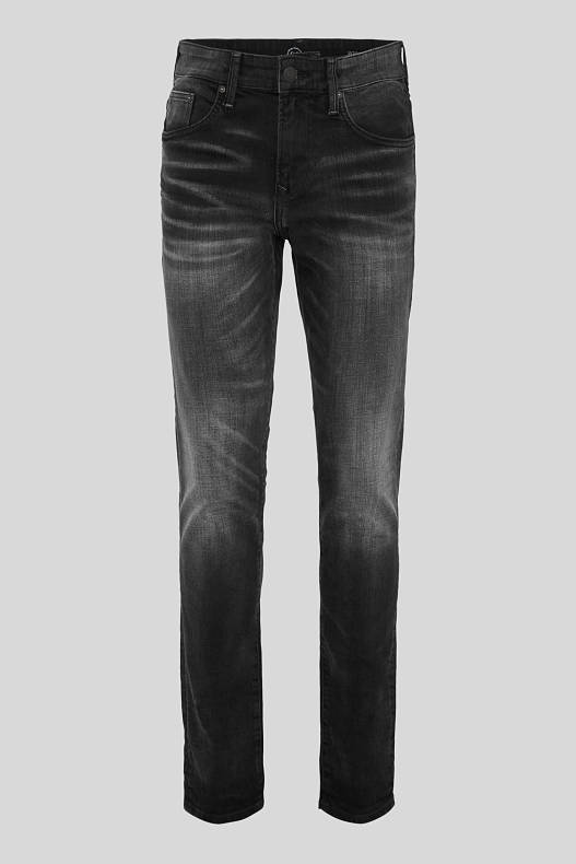 Hombre - Slim jeans - reciclados - negro