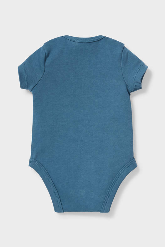 Babies - Baby bodysuit - organic cotton - dark blue