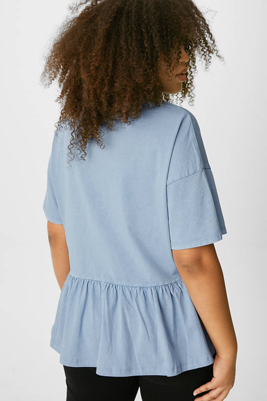 Saldi - CLOCKHOUSE - t-shirt - azzurro