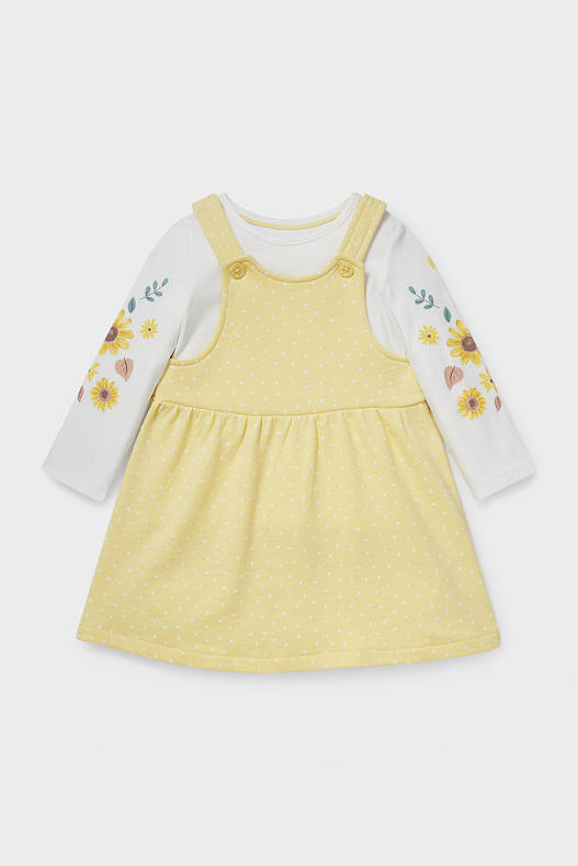 Sale - Baby-Outfit - 2 teilig - gelb