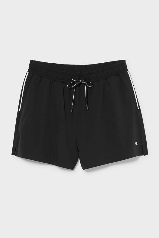 Tendencia - Shorts funcionales - reciclados - negro