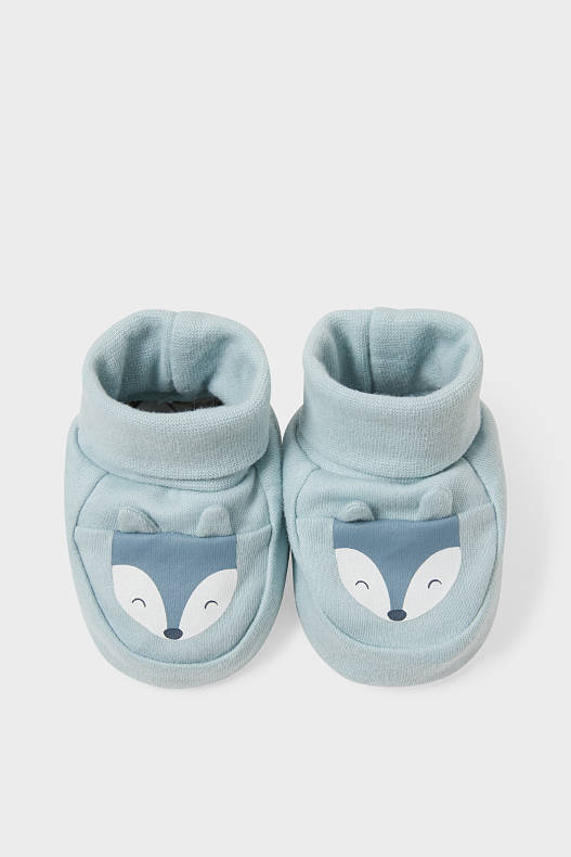 Babies - Baby booties - light blue