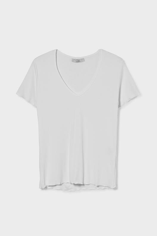 Soldes - CLOCKHOUSE - T-shirt - blanc