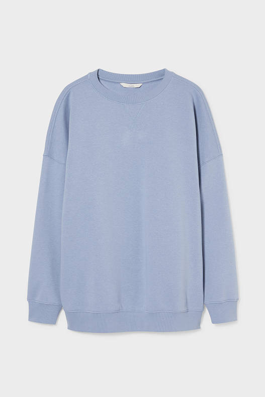 Trend - CLOCKHOUSE - sweatshirt - biokatoen - lichtblauw-mix