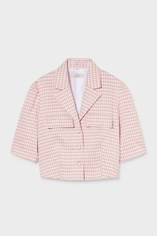Femme - CLOCKHOUSE - blazer - à carreaux - pink