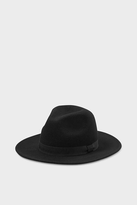 Mujer - Sombrero de lana - negro