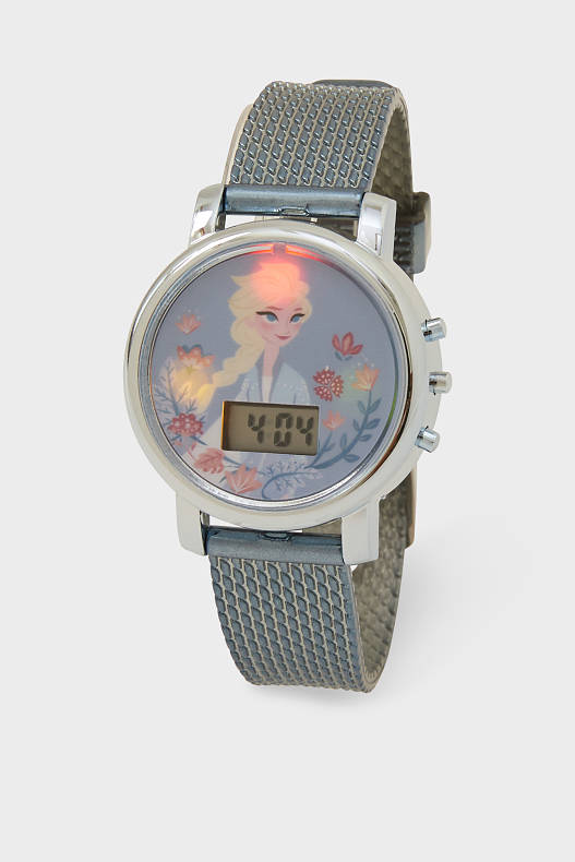 Trend - Die Eiskönigin - Armbanduhr - rosa