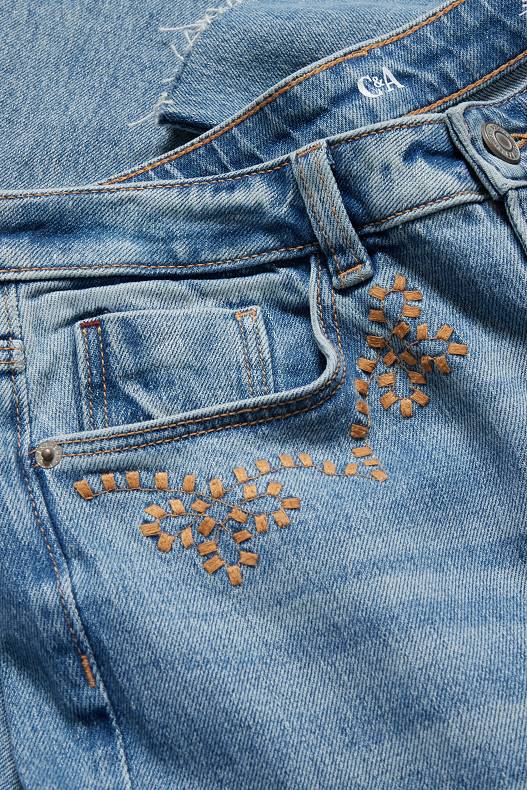 Dames - Flared jeans - jeanslichtblauw