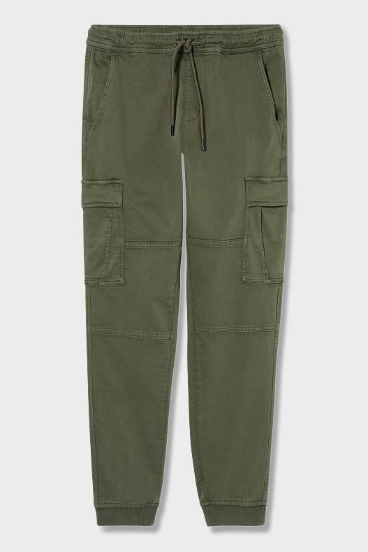 CLOCKHOUSE - CLOCKHOUSE - cargo trousers - slim fit - green