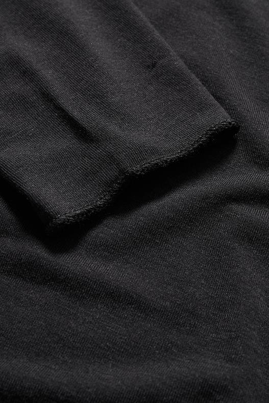 Donna - Maglia con percentuale di cashmere - nero