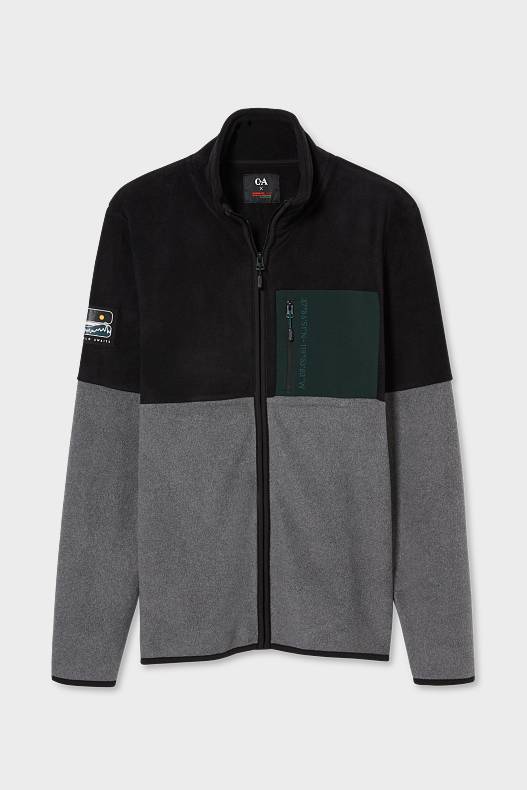 Sale - Fleece jacket - THERMOLITE® EcoMade - black