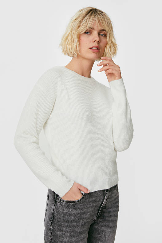 Trend - Pullover - cremeweiß