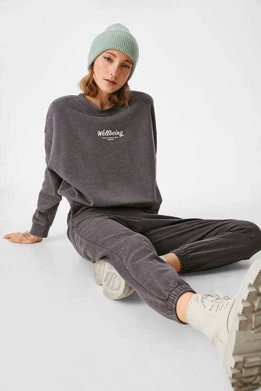 Women - CLOCKHOUSE - sweatshirt - anthracite